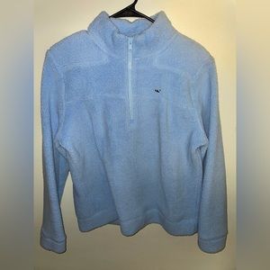 USED: Vineyard Vines Quarter Zip Fuzzy Sweater
